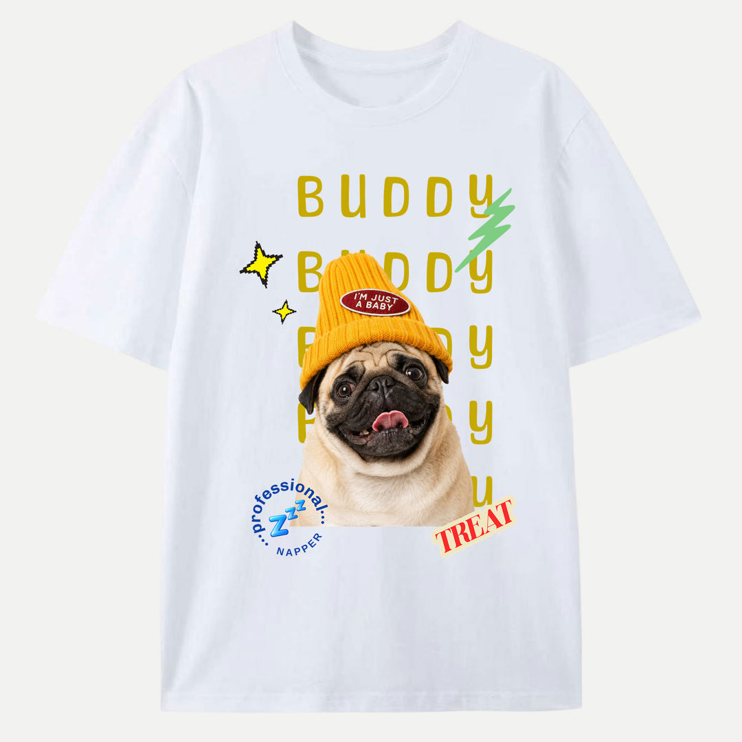 Personalised Pet Photo beanie T-Shirt