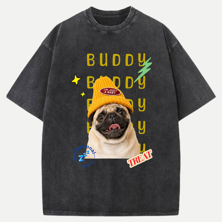 Personalised Pet Photo beanie T-Shirt