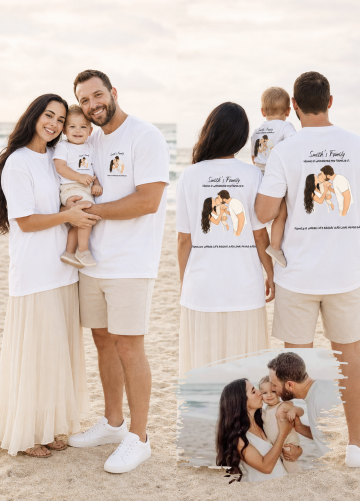 Family(A) Design Custom  T-shirt