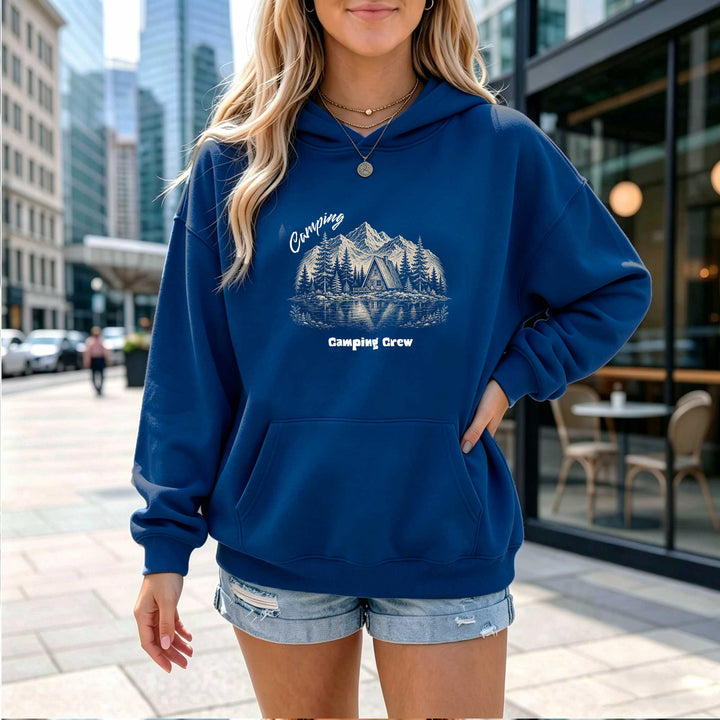 Camping Design Custom Hoodie