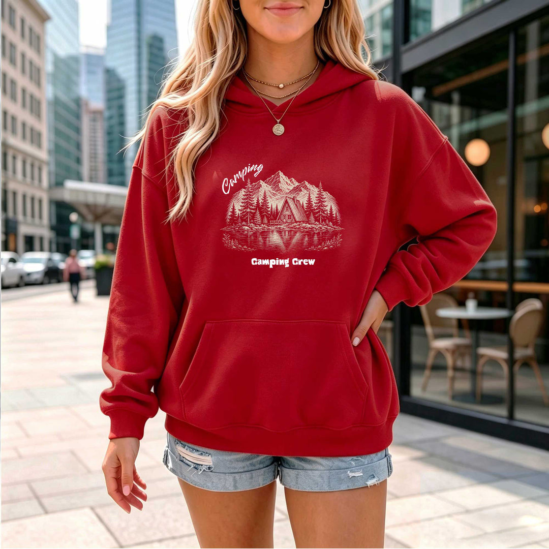 Camping Design Custom Hoodie