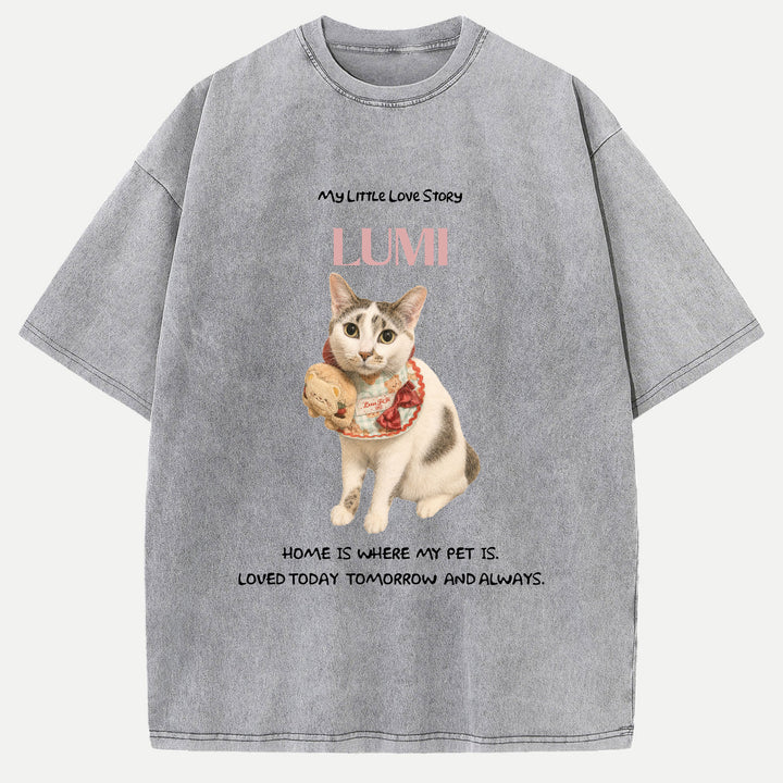 Full Body Pet Portrait Custom Tee