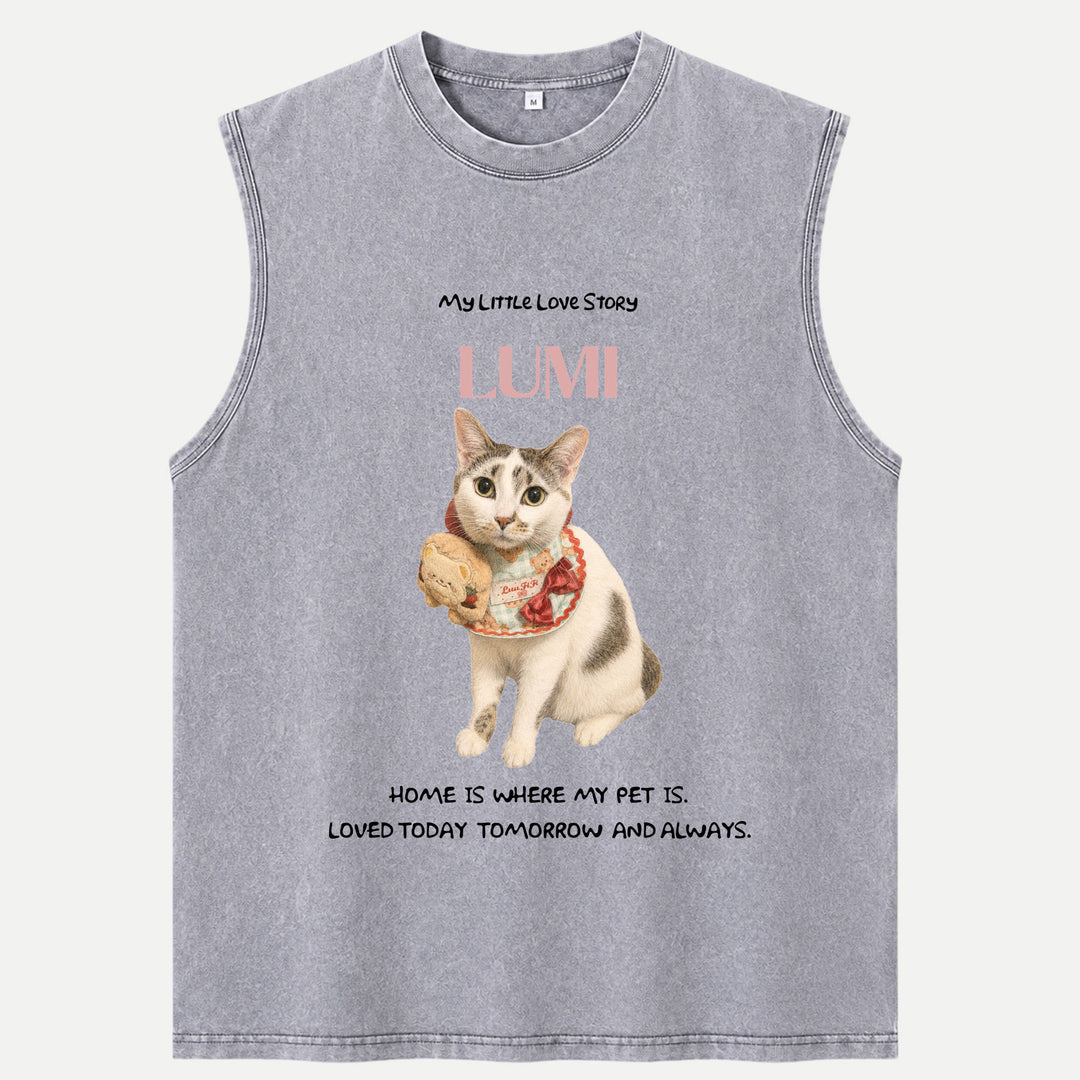 Full Body Pet Portrait Custom Tee