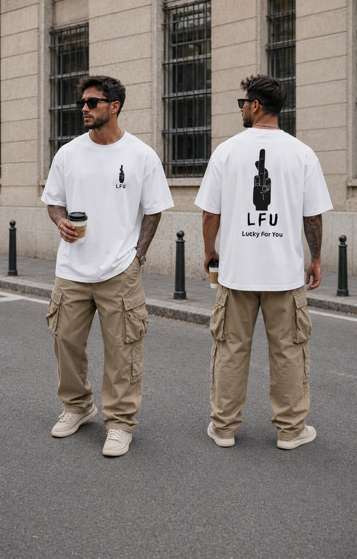 Shirley Chang-LFU Lucky For You Front &amp; Back  T-Shirt
