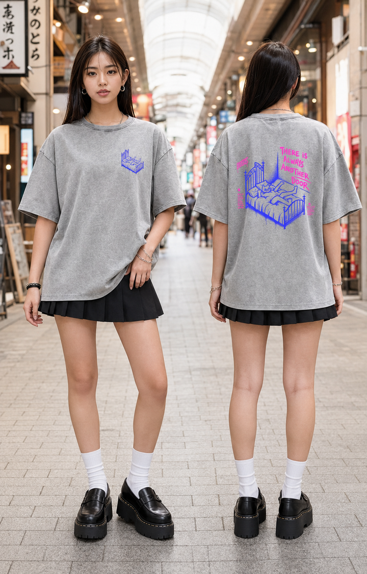 Lemme-There Is Always Another Door Front &amp; Back Vintage T-Shirt