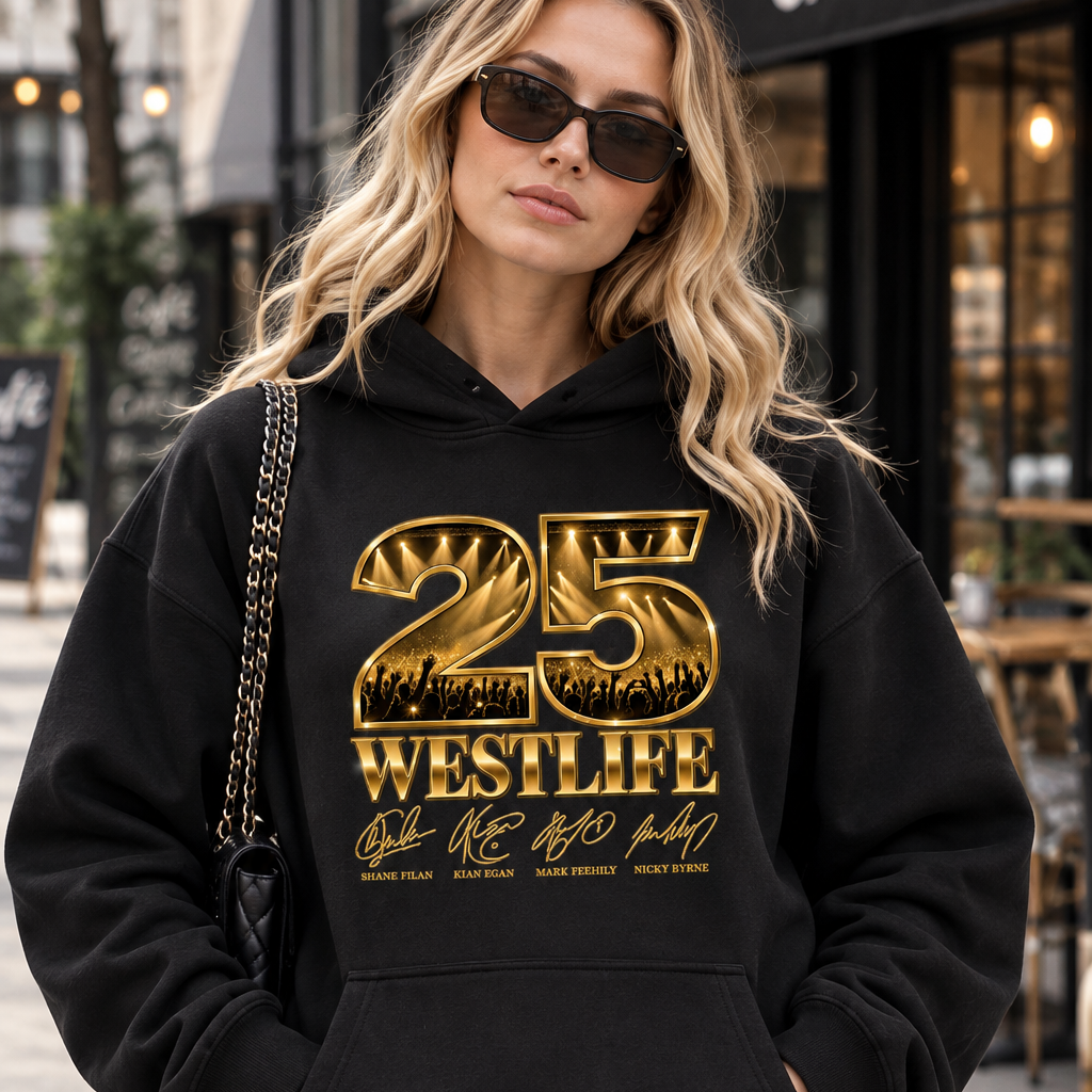Westlife 25th Anniversary World Tour T-Shirt