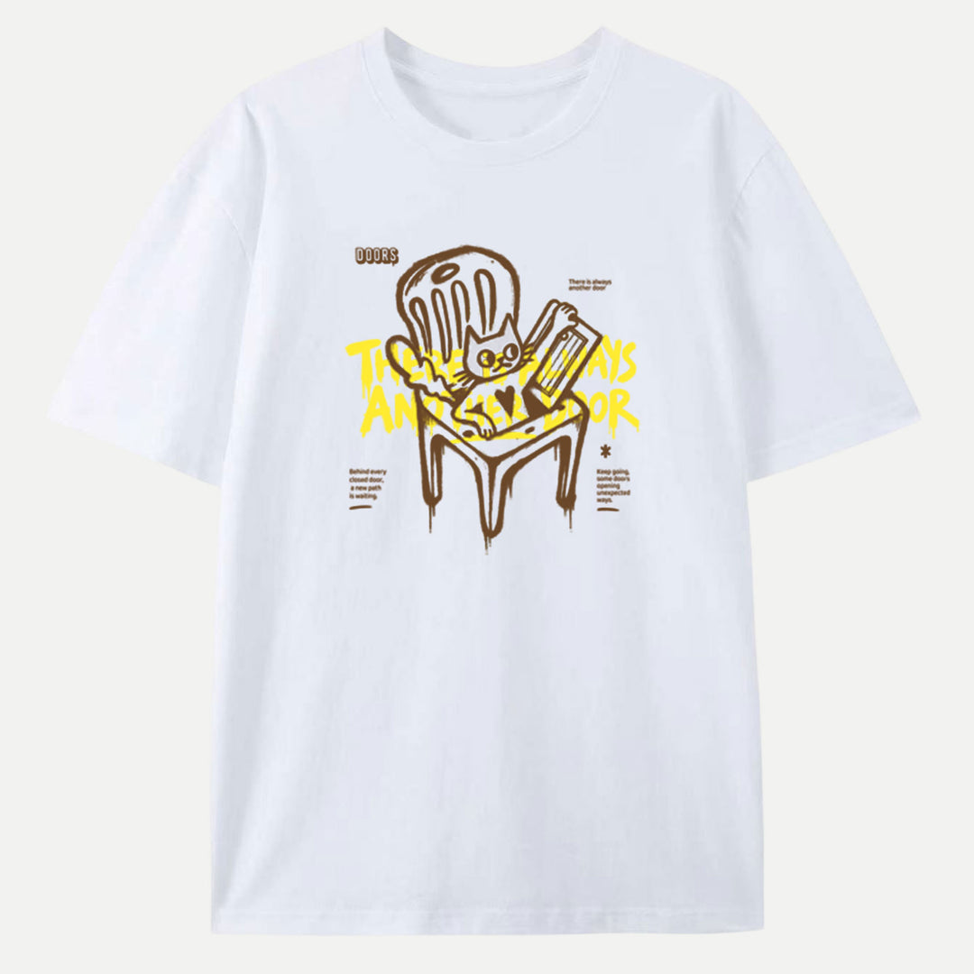 Chair-There Is Always Another Door Vintage T-Shirt