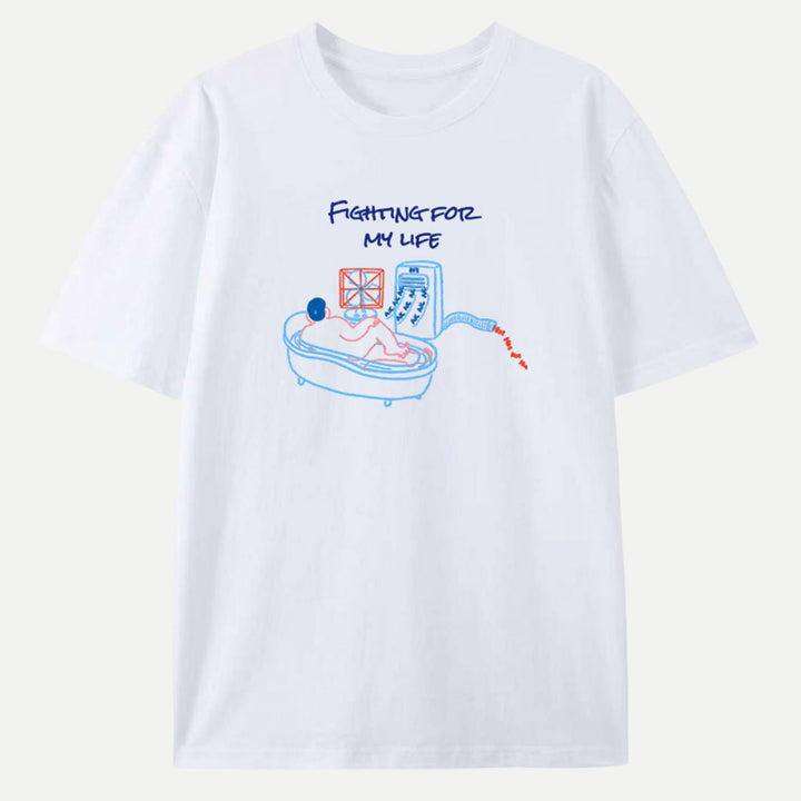 Fighting For My Life -Shirley Chang T-Shirt