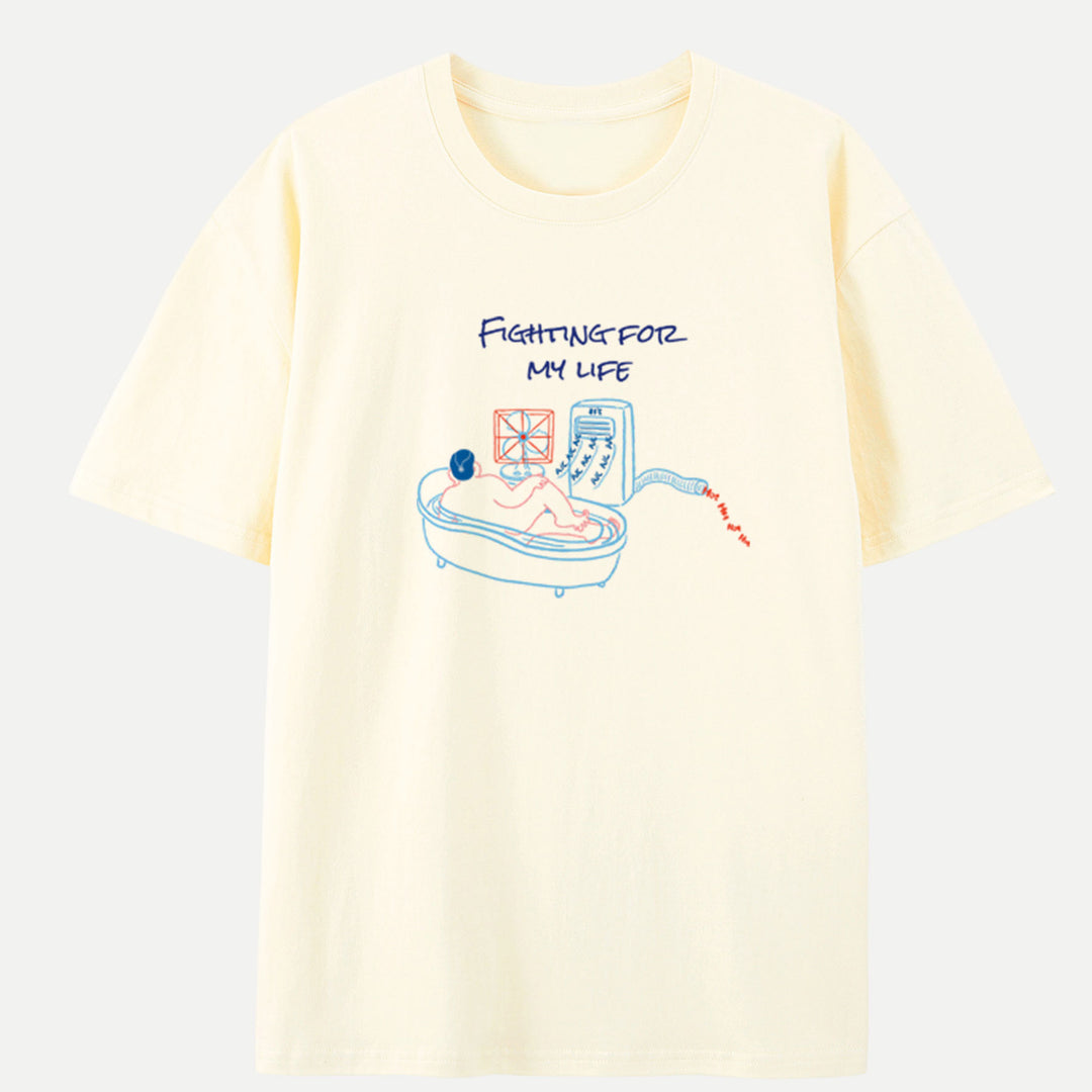 Fighting For My Life -Shirley Chang T-Shirt