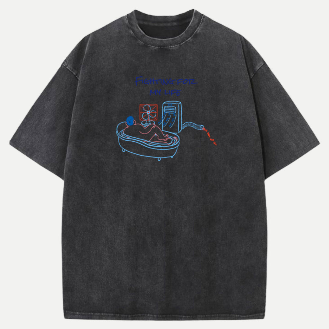 Fighting For My Life -Shirley Chang T-Shirt