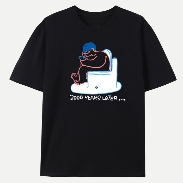 2000 Years Later Toilet -Shirley Chang T-Shirt