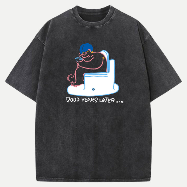 2000 Years Later Toilet -Shirley Chang T-Shirt