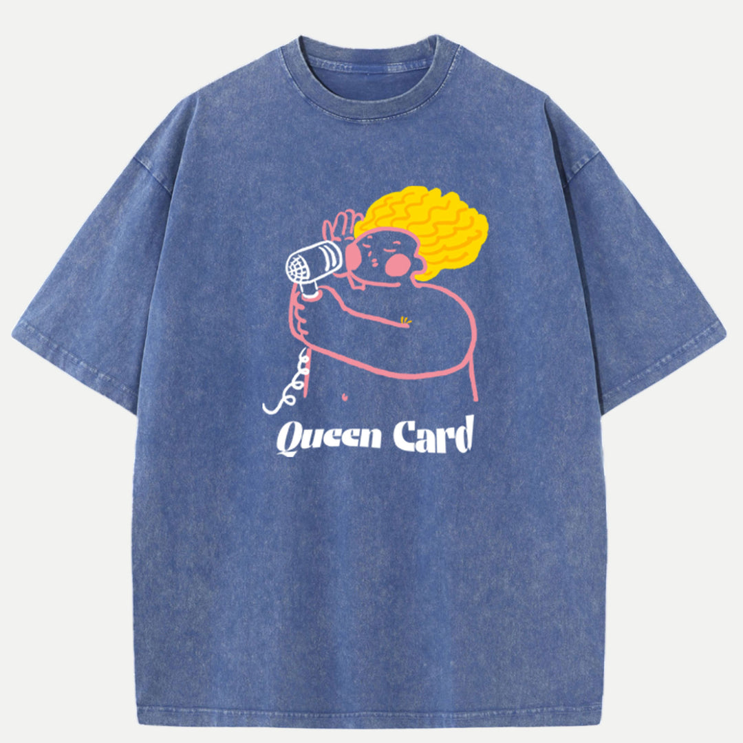 Queen Card Graphic -Shirley Chang T-Shirt