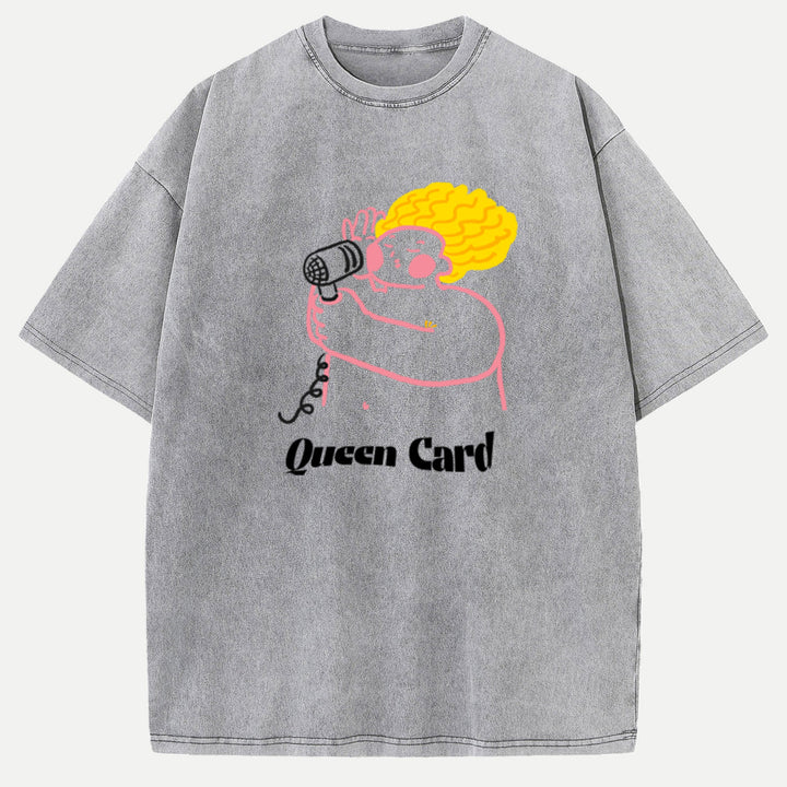 Queen Card Graphic -Shirley Chang T-Shirt