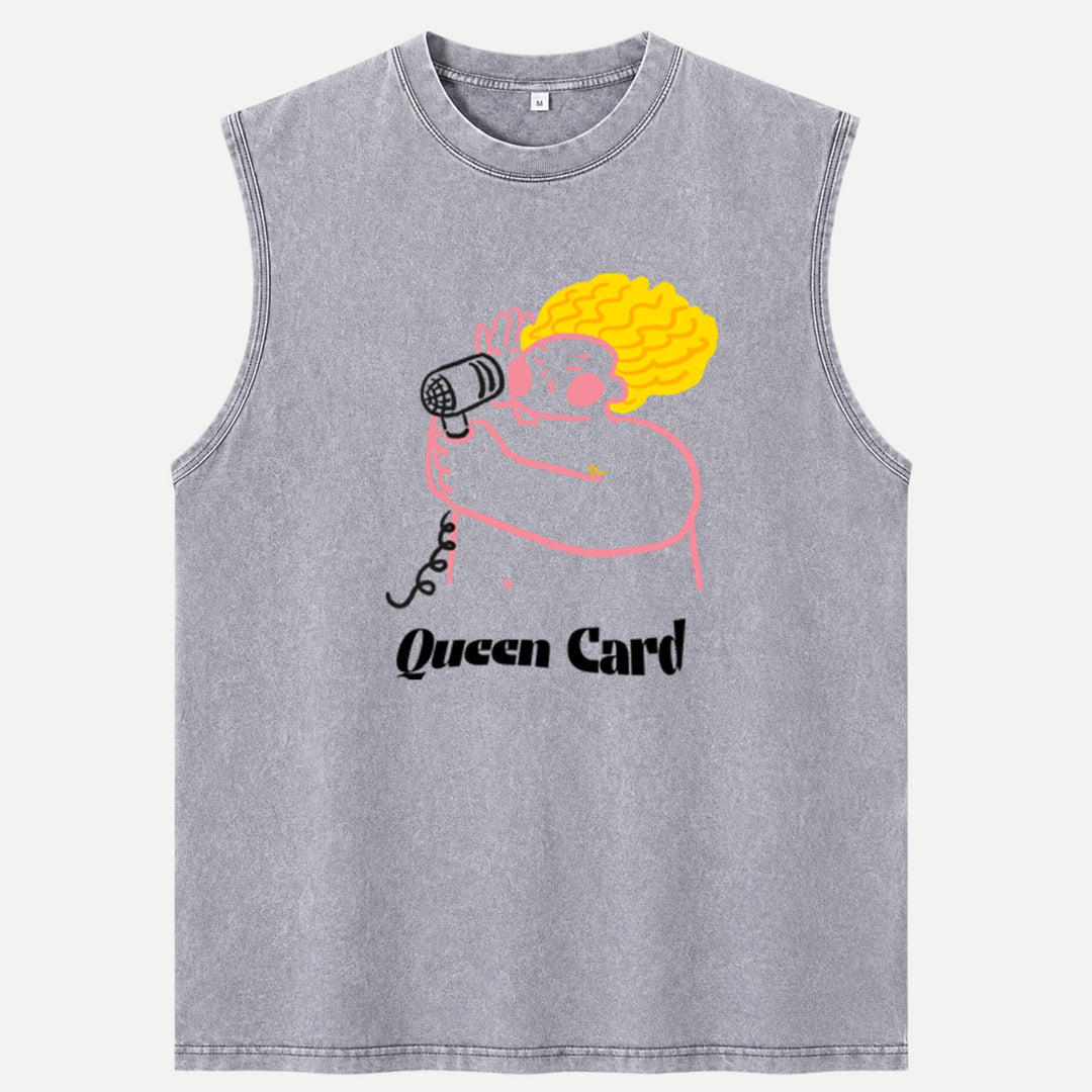 Queen Card Graphic -Shirley Chang T-Shirt