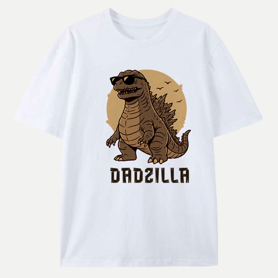 Dadzilla Dinosaur Graphic T-shirt – Funny Dad Gift tee