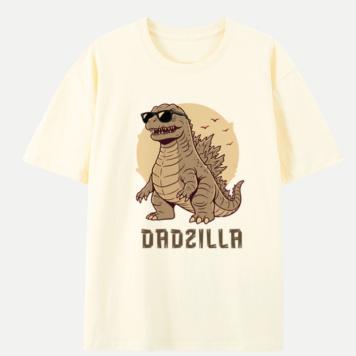 Dadzilla Dinosaur Graphic T-shirt – Funny Dad Gift tee