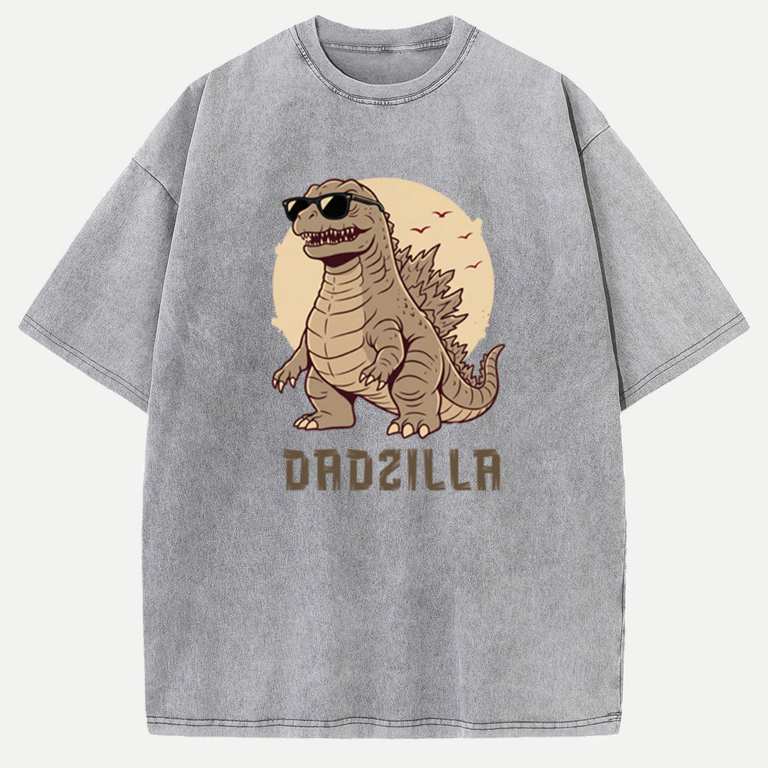 Dadzilla Dinosaur Graphic T-shirt – Funny Dad Gift tee