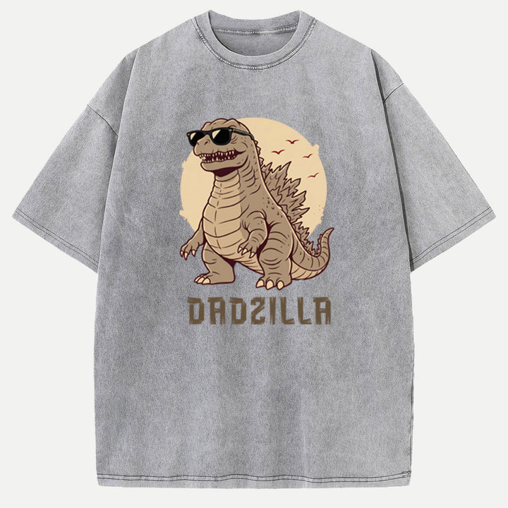 Dadzilla Dinosaur Graphic T-shirt – Funny Dad Gift tee