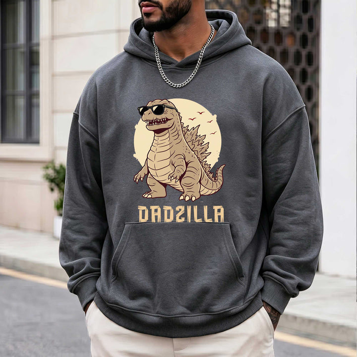 Dadzilla Dinosaur Graphic Hoodie – Funny Dad Gift hoodie