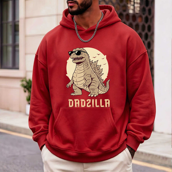 Dadzilla Dinosaur Graphic Hoodie – Funny Dad Gift hoodie