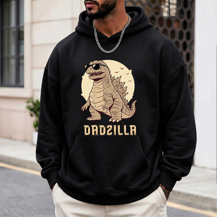 Dadzilla Dinosaur Graphic Hoodie – Funny Dad Gift hoodie