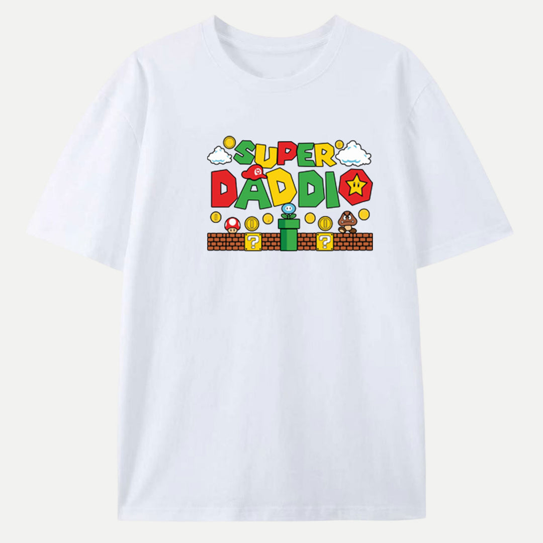 Super Daddio Gamer Dad T-Shirt