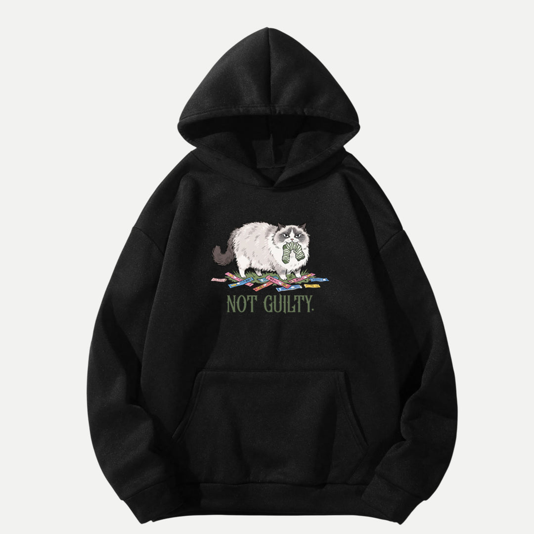 Not Guilty Mischievous Cat T-Shirt