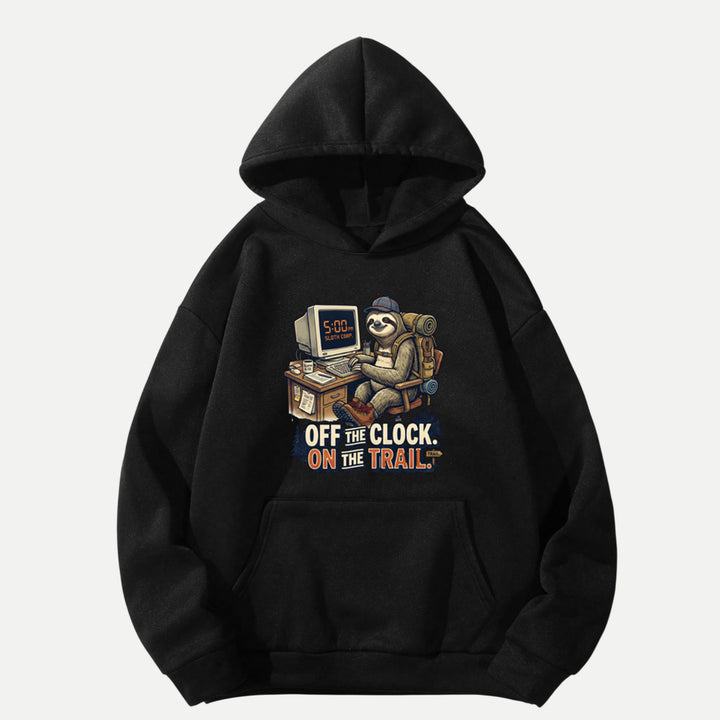 Off The Clock On The Trail Sloth T-Shirt