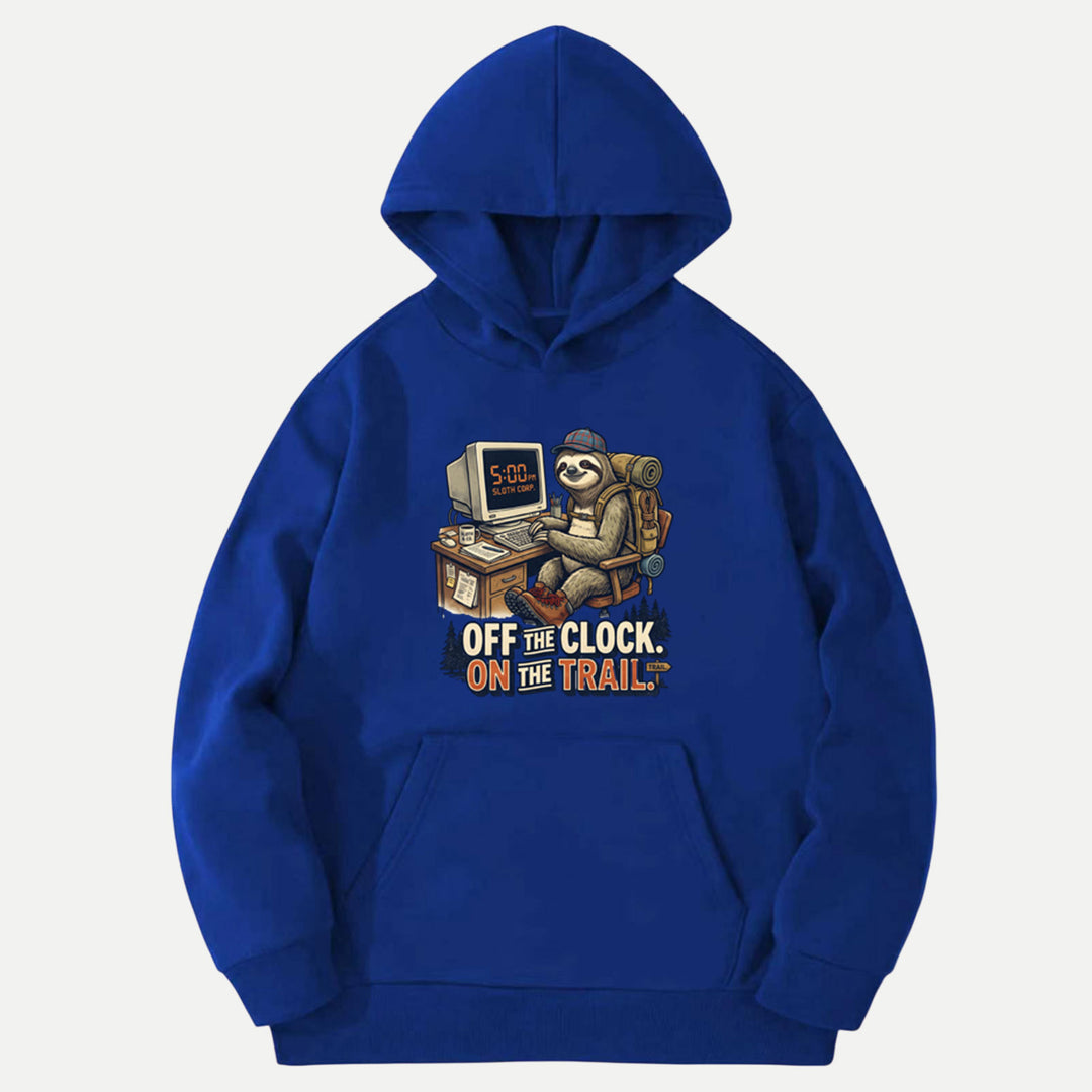 Off The Clock On The Trail Sloth T-Shirt