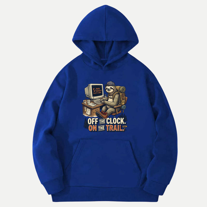 Off The Clock On The Trail Sloth T-Shirt