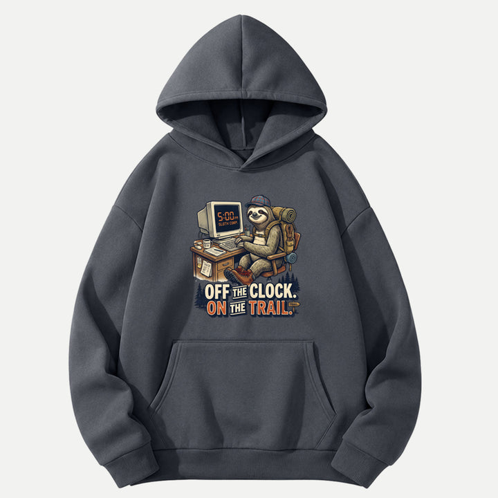 Off The Clock On The Trail Sloth T-Shirt