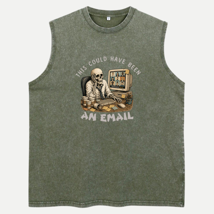 This Could Have Been An Email Skeleton Tee