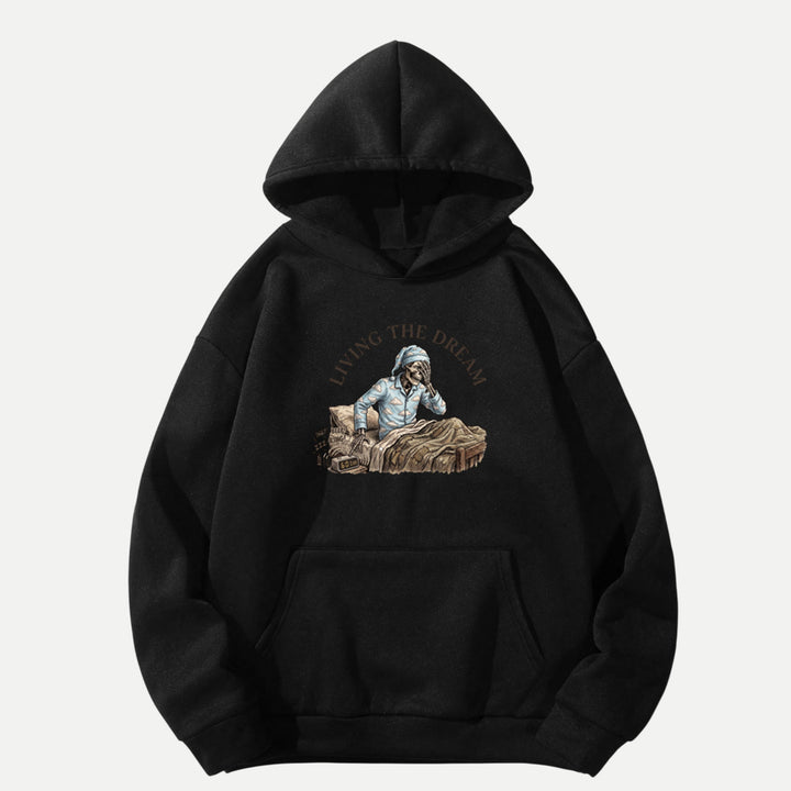 Living The Dream Skeleton T-Shirt
