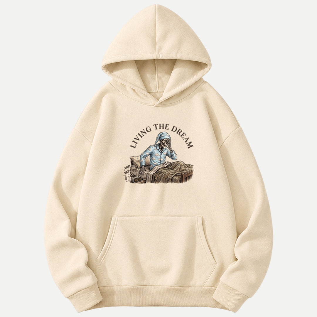 Living The Dream Skeleton T-Shirt