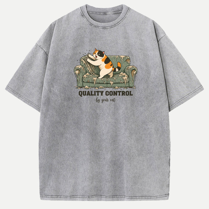 Quality Control By Your Cat T-Shirt