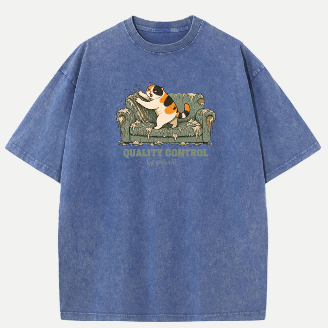 Quality Control By Your Cat T-Shirt