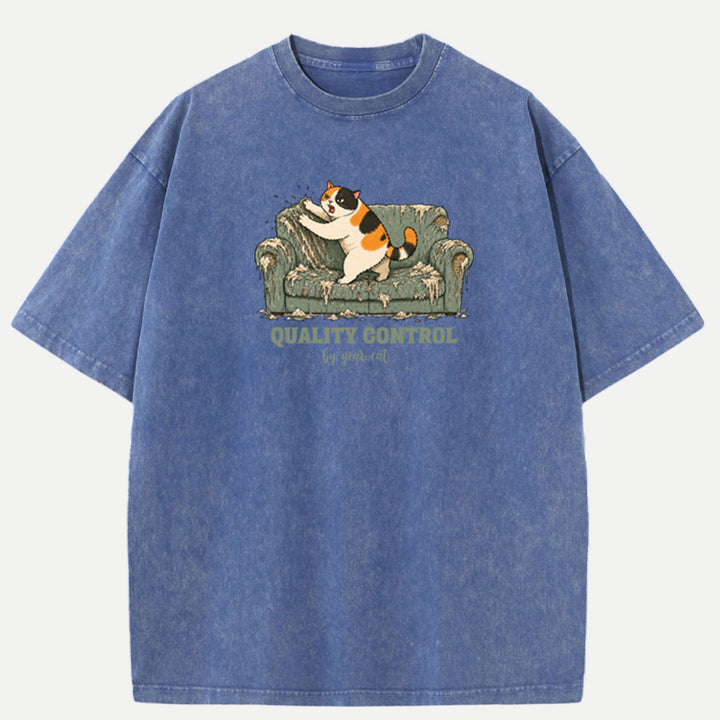 Quality Control By Your Cat T-Shirt