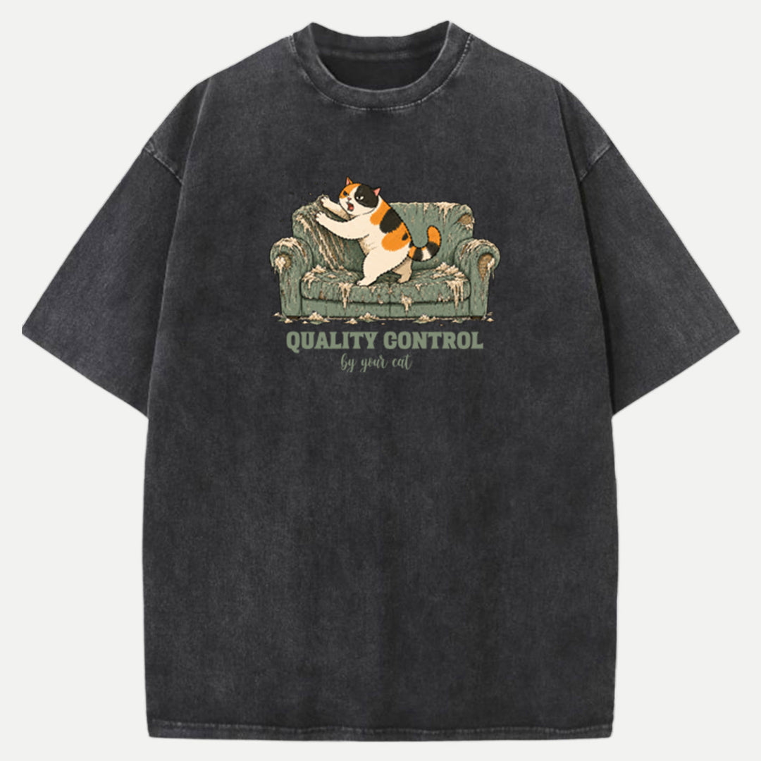 Quality Control By Your Cat T-Shirt