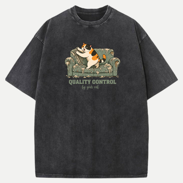 Quality Control By Your Cat T-Shirt