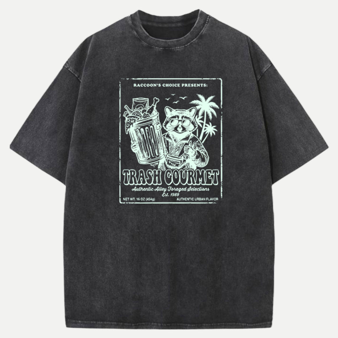 Trash Gourmet Raccoon T-Shirt