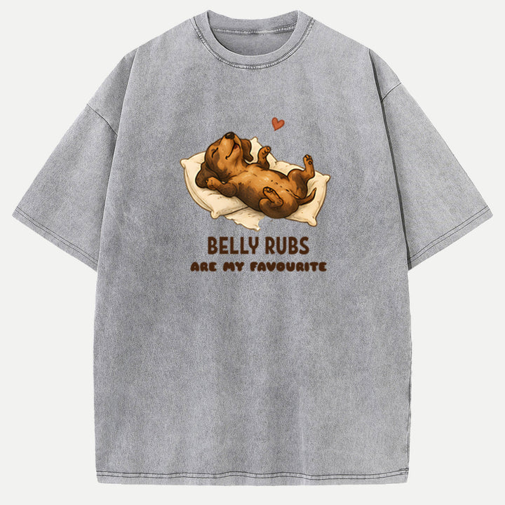 Belly Rubs Are My Favourite Dachshund T-Shirt