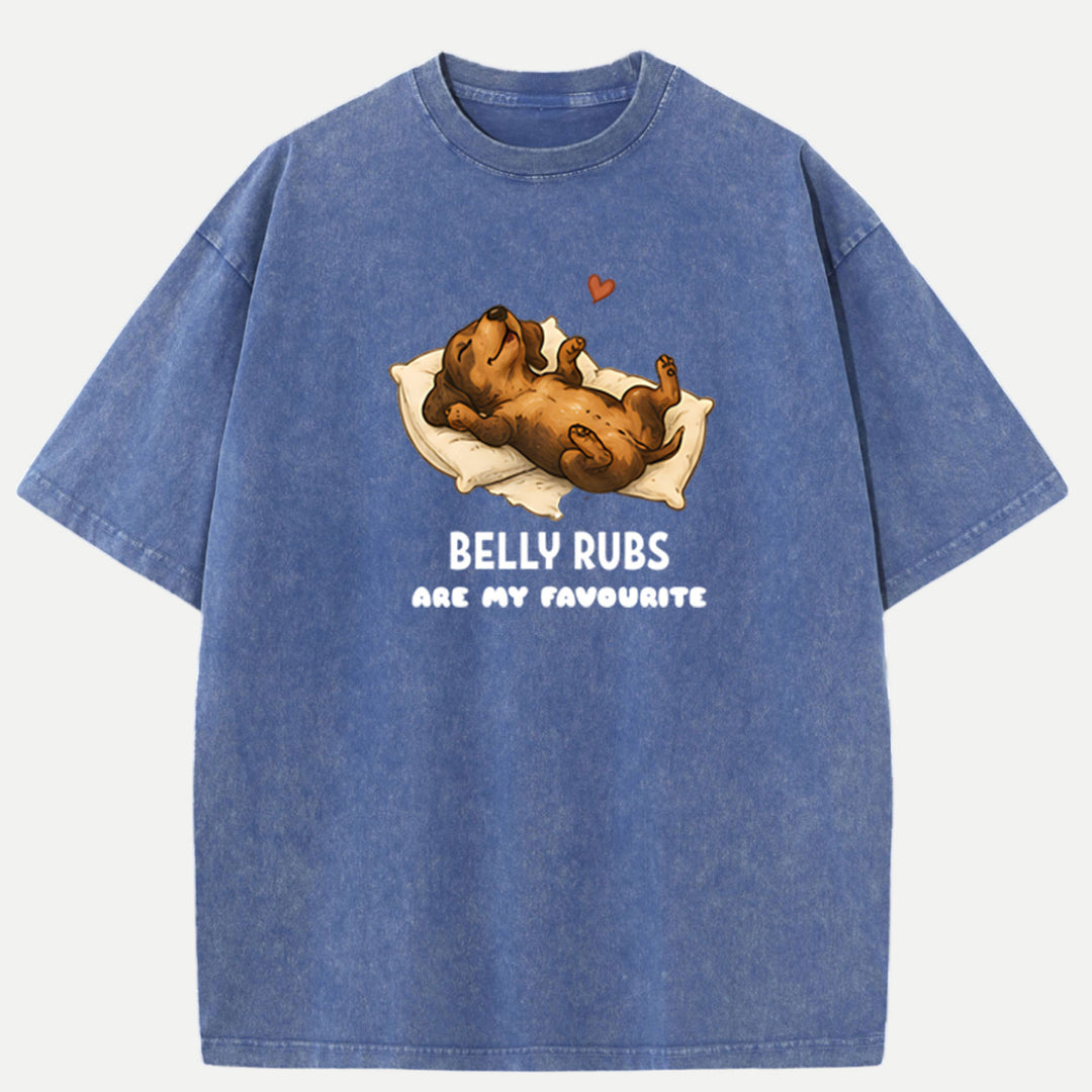 Belly Rubs Are My Favourite Dachshund T-Shirt