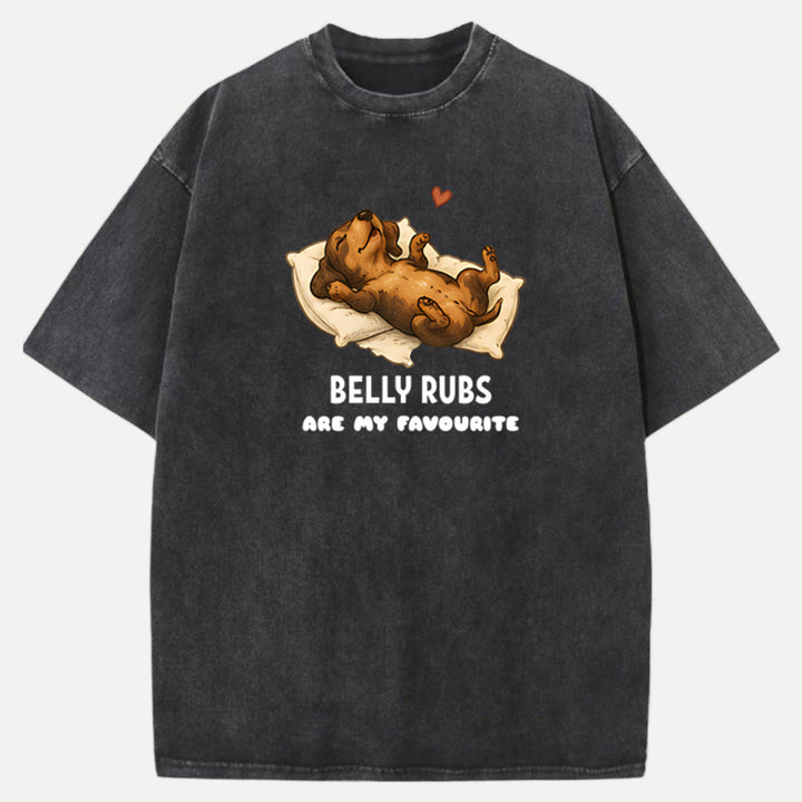 Belly Rubs Are My Favourite Dachshund T-Shirt