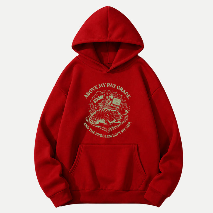 Above My Pay Grade Cat T-Shirt
