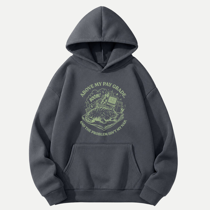 Above My Pay Grade Cat T-Shirt