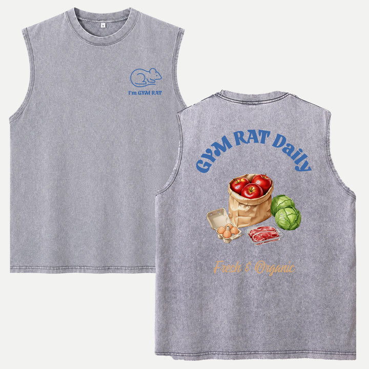 Gym Rat Fitness Food Daily T-Shirt