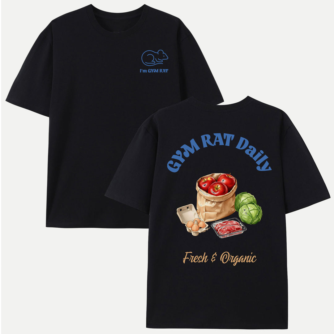 Gym Rat Fitness Food Daily T-Shirt