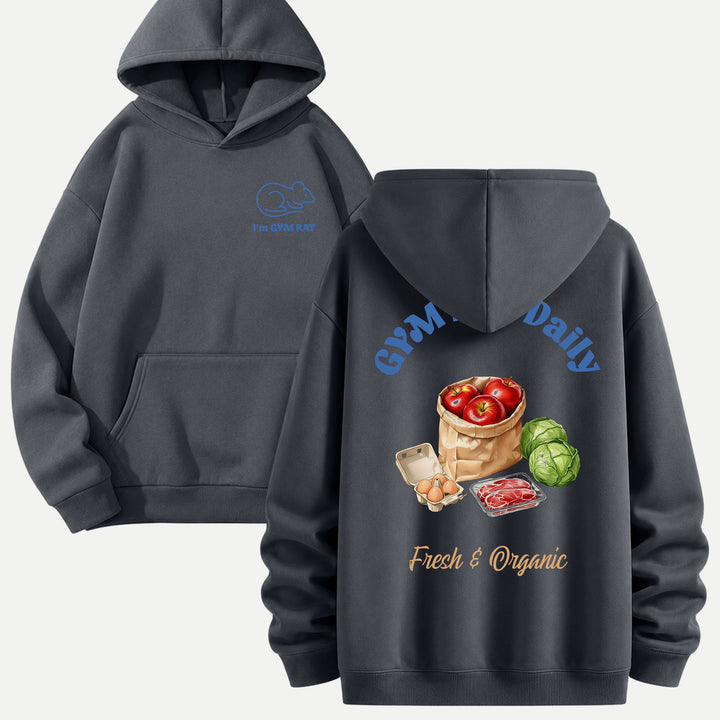Gym Rat Fitness Food Daily T-Shirt