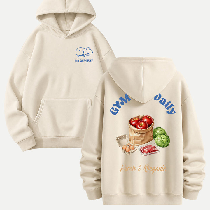 Gym Rat Fitness Food Daily T-Shirt